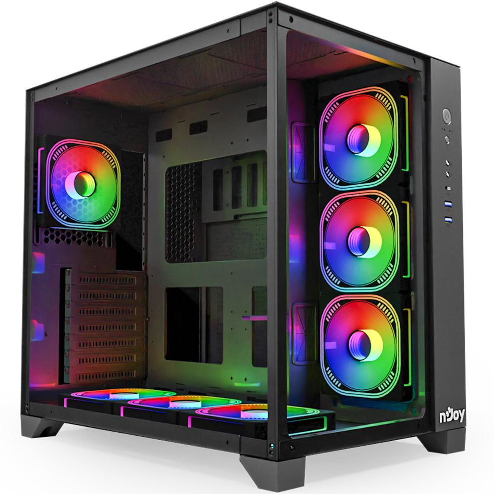 PC Case NJOY PC AURA - EU Supplies