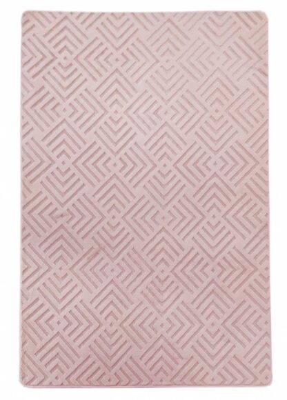 DOVER FUR CARPET 200X300 CM ROSE - Image 2