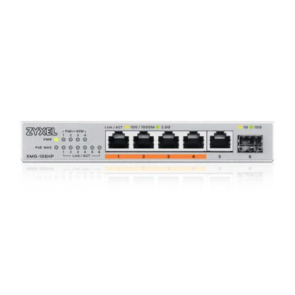 SWITCH ZYXEL XMG105H 5PORT POE  1 SPF+ - Image 4