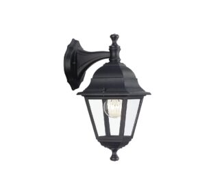 LIMA wall lantern black 1x60W 230V