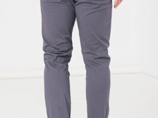 Men's Casual Long Pants Gray S