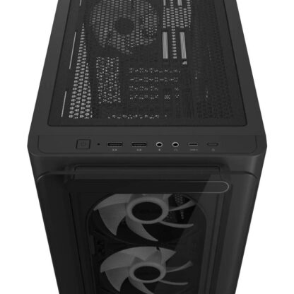 PC Case Asus A23 PLUS TG ARGB BLACK - Image 8