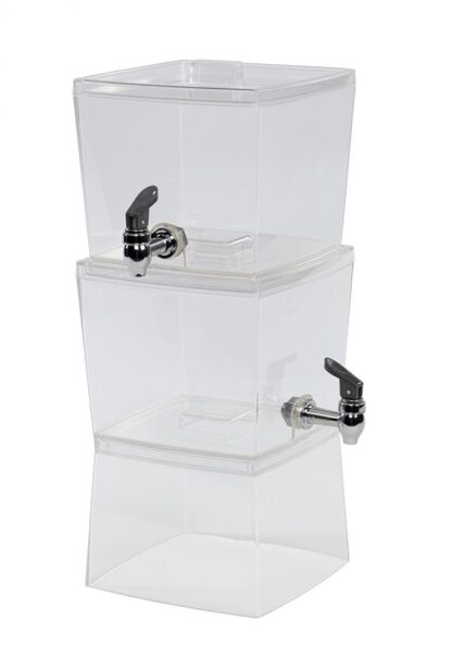 Juice dispenser 2 containers,5.6 L/REC