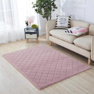 LAVI FUR CARPET 160X230 CM ROSE