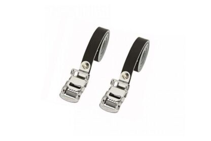 LEATHER BELT WITH BUCKLE, 430MM, BLACK