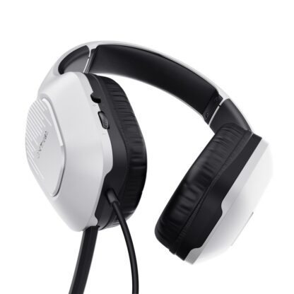 Trust GXT415W Zirox headphones. white - Image 4