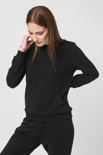 Black-M Women's Casual Cotton Blouse - Image 2