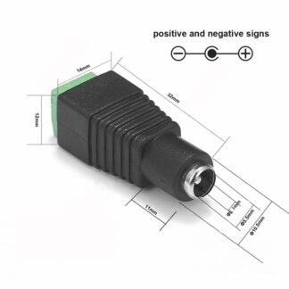 BNC FEMALE POWER PLUG 10PCS