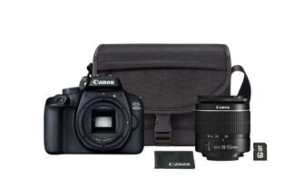 PHOTO CAMERA CANON KIT 4000D+18-55+BAG