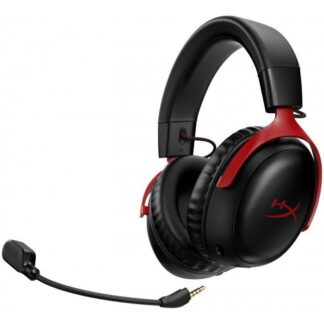 HP HyperX Cloud III Wireless Headphones, red