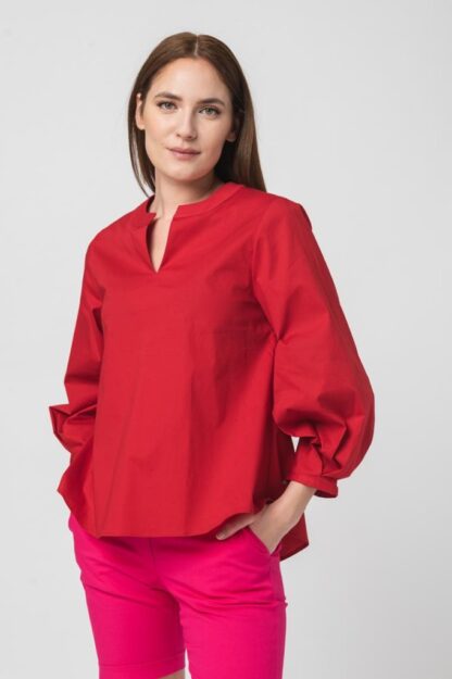 Women's Casual Shirt Red S
