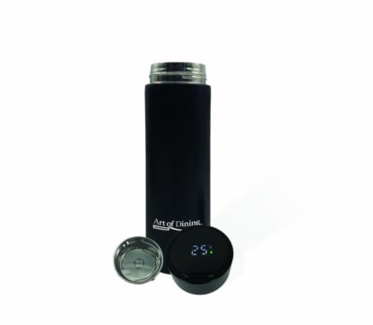 Art of Dining, Thermos stainless steel 450 Ml with led indicator for temperature, Black - Image 4