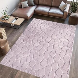 Carpet, embossed pattern,Stone,200x300 Brown