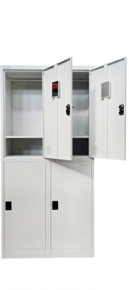METAL LOCKER WITH 4 DOORS - Image 2