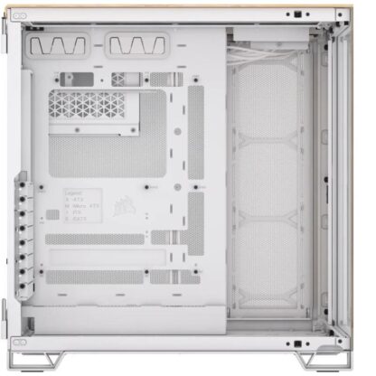 Corsair Case iCUE 6500X RGB Mid-Tower White/B - Image 2