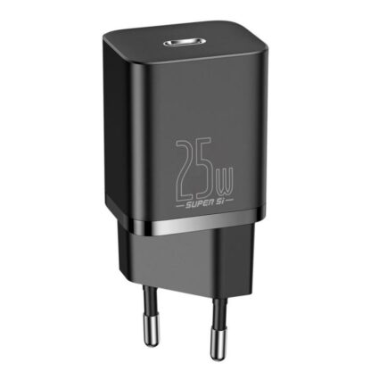 Baseus Super SI 25W mains charger, black - Image 2