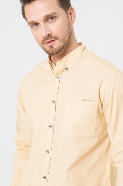 Beige Men's Casual Shirt M - Image 5