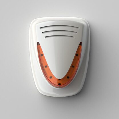 WHITE ALARM SIREN 108 dB
