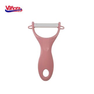 Vegetable peeler ceramic blade 13x7.6CM pink