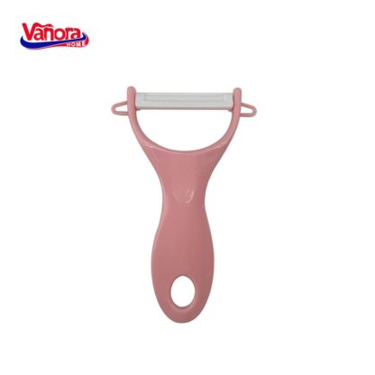 Vegetable peeler ceramic blade 13x7.6CM pink