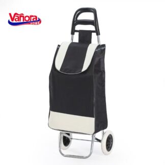 TROLER DE CUMPARATURI SMART, 35L, NEGRU