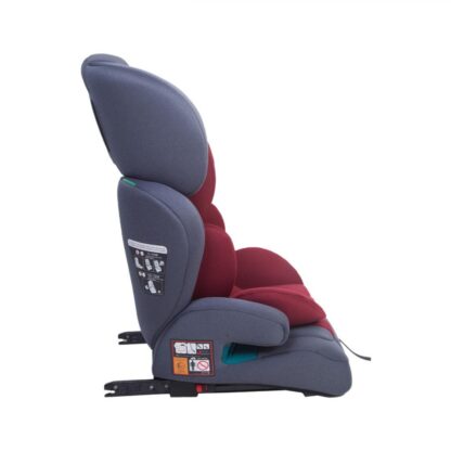 Car seat 76-150CM, isofix, red - Image 3