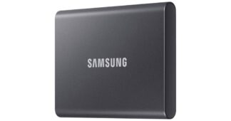 External SSD Samsung T7, 4TB, Silver
