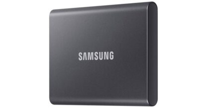 External SSD Samsung T7, 4TB, Silver