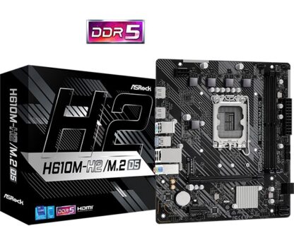 Mainboard Asrock H610M-H2 D5 LGA 1700