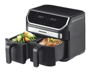 Double hot air fryer Heinner Double Master HAF-KDB1700BK