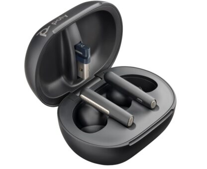 Poly Voyager Free 60+ Carbon Black Earbuds +BT700C +TSCHC - Image 3