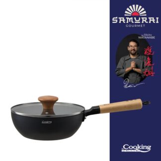 WOK PAN+COVER 20X7CM, RIKITO WATANABE