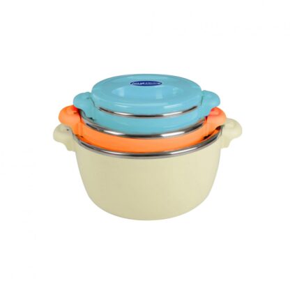 FOOD WARMER 3 PCS SET 2+4+6L,BELLY BEIGE - Image 7