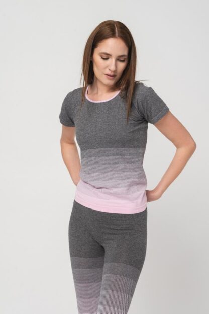 TRICOU PEGAS GREY PINK-L - Image 4