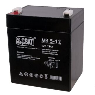 VRLA AGM 5Ah 12V MB5-12 BATTERY