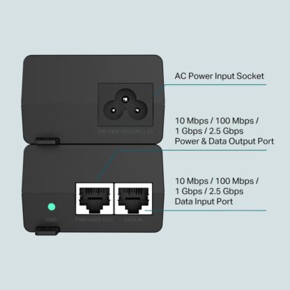 TP-LINK POE+ INJECTOR 2.5G TL-POE260S - Image 5