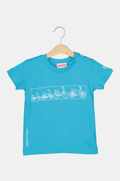 Pegas Children's Multibike T-shirt Blue Atoll-6