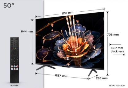 Mini LED TV 4K 50''(126 cm) TCL 50C61KS - Image 2