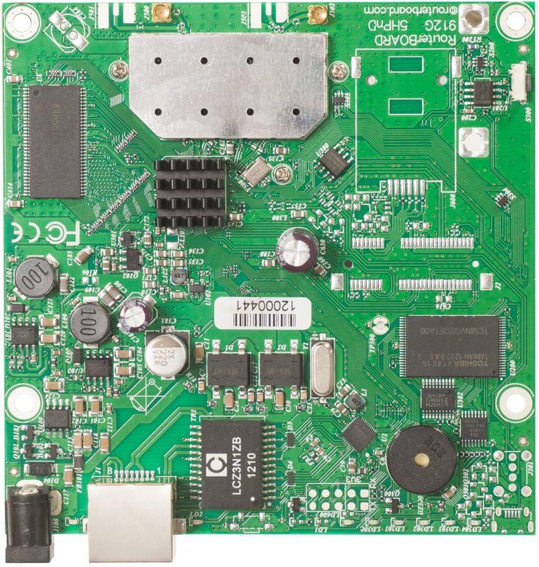 MIKROTIK 5GHZ 1GB 600 MHZ ROUTER BOARD - EU Supplies