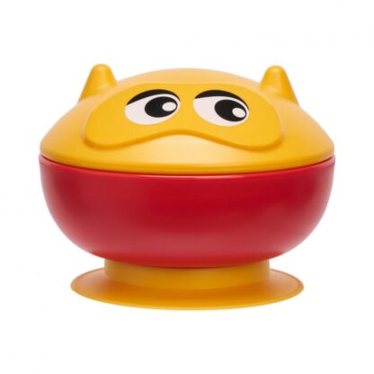 Bowl with suction cup and lid 450 ml