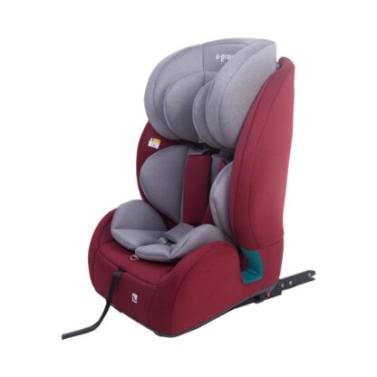 Car seat 76-150CM, isofix/top tether, red - Image 2
