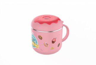Thermos mug with pink lid, U-Grow