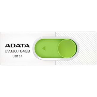 USB UV320 64GB WHITE / GREEN RETAIL