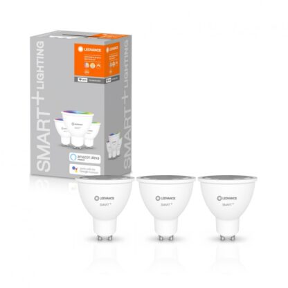 SET OF 3 LEDVANCE SMART+ WiFi GU10 SPOTLIGHTS - Image 2