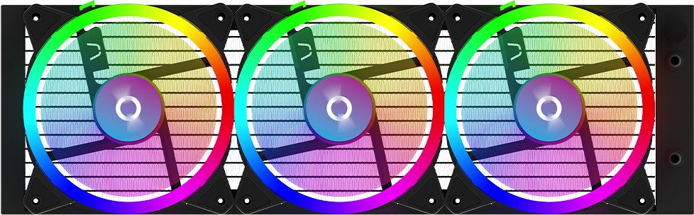 CPU Cooler Aquarius 360 AIO Black ARGB - Image 3