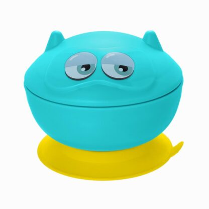 Bowl with suction cup and lid 340 ml A-1121