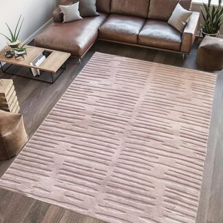 Carpet, embossed pattern, Oliver, 160x230 Brown