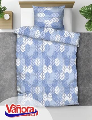 Single cotton bed set, 92 gsm, Arrow