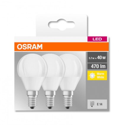 SET OF 3 LIGHTS BULBS LED OSRAM 4058075090507 - Image 2