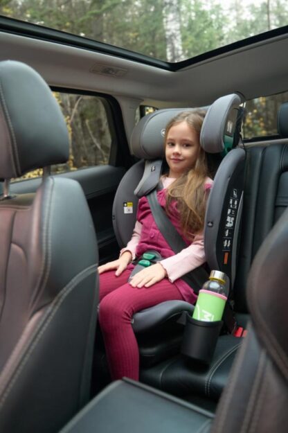 U-Grow car seat, isofix, 76-150 cm, gray - Image 13